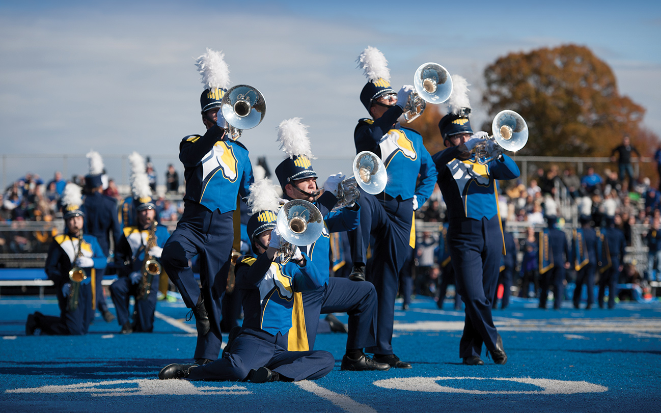 Members of the Mellophone Section