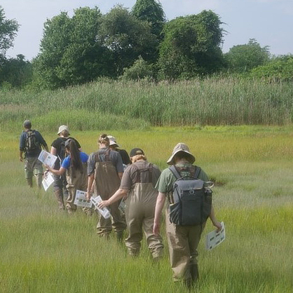 Students at a COASTS training session