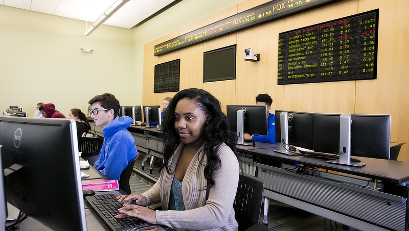 Maxcy Hall Business computer lab