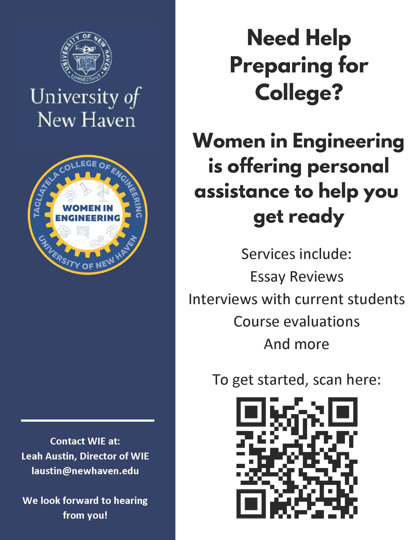 College Readiness Program flyer