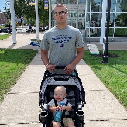 Image of Jacob Fazekas with his brother.