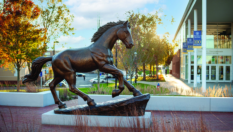 The Charger Statue