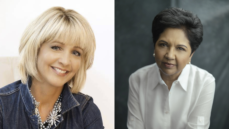 Ann Nyberg and Indra K. Nooyi