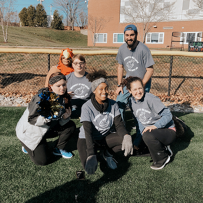 Sofia Martinez at last year's Turkey Bowl