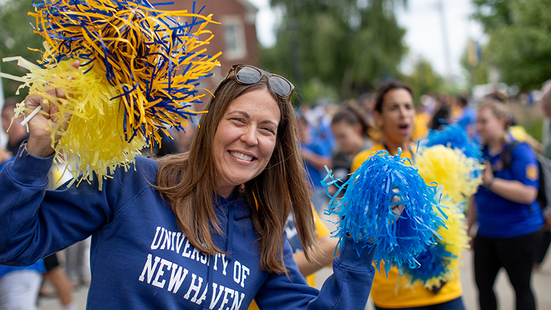 Lynne Resnick at the University’s 2023 Convocation.   