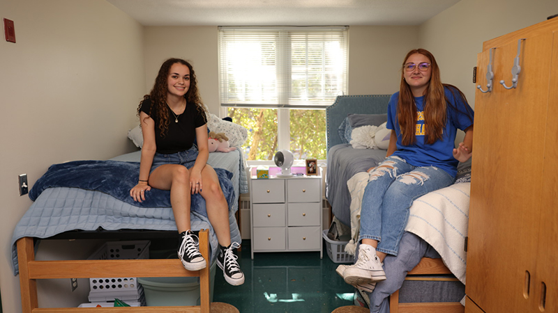 More than 75 percent of the Class of 2028 is living in University housing.