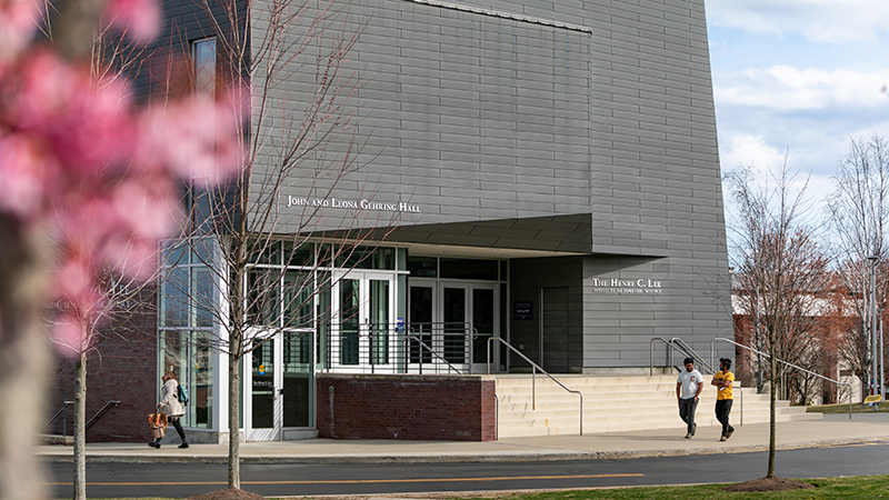 Gehring Hall at the University of New Haven.