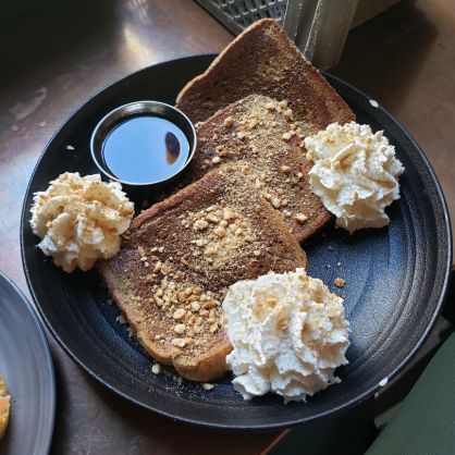 Beatrice Glaviano’s tasty chai French toast.